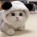 5pcs Pet Hat for Small Pets/Puppy/Cat,Apple Panda Christmas Hat, Costume Hat for Halloween Party Photo Props Supplies,Idea Gifts