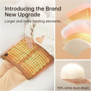 JISULIFE Hand Warmers Rechargeable, Foldable Hand Warmer Pouch with Power Bank, 6 Heating Levels, Heated Hand Muff, Fast Heating Pad Waterless, Gifts for Women, Suitable for Football, Camping, Hiking