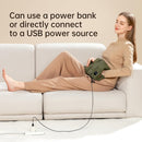 JISULIFE Hand Warmers Rechargeable, Foldable Hand Warmer Pouch with Power Bank, 6 Heating Levels, Heated Hand Muff, Fast Heating Pad Waterless, Gifts for Women, Suitable for Football, Camping, Hiking