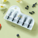 Piano Key Design Ice Cube & Popsicle Mold+Bi-Fold Ice Lattice Single Layer SET