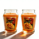 12oz Scented Candle in Glass Jar, 70+ Hours Long Lasting Burn, Eco-Friendly Candle with Eucalyptus, Mango, Apple, Vanilla Cream, Lavender Lemon & Linen Scents,Idea Gifts.