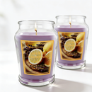 12oz Scented Candle in Glass Jar, 70+ Hours Long Lasting Burn, Eco-Friendly Candle with Eucalyptus, Mango, Apple, Vanilla Cream, Lavender Lemon & Linen Scents,Idea Gifts.