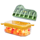 Piano Key Design Ice Cube & Popsicle Mold+Bi-Fold Ice Lattice Single Layer SET