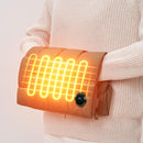 JISULIFE Hand Warmers Rechargeable, Foldable Hand Warmer Pouch with Power Bank, 6 Heating Levels, Heated Hand Muff, Fast Heating Pad Waterless, Gifts for Women, Suitable for Football, Camping, Hiking