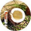 Vitamin E Lip Balm,  Natural Lip Moisturizer for Cracked & Dry Lips, Coconut and Orange Flavor
