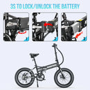 Ebike Battery, 48V 10AH, Only for Cybertrack 200 20" Ebike