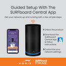 ARRIS Surfboard mAX 6E W161 Tri-Band Mesh Wi-Fi 6E System, AXE6600 Wi-Fi Speeds up to 6.6 Gbps, 6 GHz Band, Coverage up to 5,500 sq ft, 4.8 Gbps Backhaul, 2 Routers, 2.5 Gbps Ethernet Port