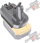 Replace for Dyson Compatible with Dewalt 20V & Milwaukee 18V Li-ion Battery Converted to Dyson V6 Battery, Use for Dyson V6 Series Vacuum Cleaners Animal Absolute
