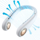 Torras FSFA08 White Portable 5 W 1800mAh Bladeless Hanging Neck Fan