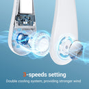 TORRAS L2 Series Portable Neck Fan, Hands Free Wearable Bladeless Fan, Ultra Light Rechargeable Mini USB Fan for Travel/ Home/ Office, 3 Speeds,Refurbished.