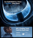 COOLIFY 2 Neck Air Conditioner, Portable Personal Cooler Neck Fan,Portable Personal Cooler and Heater Strong Wind,Idea Gifts for Women & Men,Refurbished