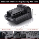 Replace for Dewalt 20V to Milwaukee 18V Battery Adapter, Convert for DeWalt 18v-20v Lithium Batteries to Milwaukee M18 18v Cordless Power Tools Use