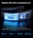 TORRAS COOLiFY 2S Neck Air Conditioner, Portable Personal Cooler Neck Fan, App Control Rechargeable Neck Fans,Idea Gifts for Women & Men.