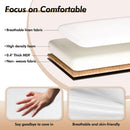 Storage Ottoman Bench, 53" Length Upholstered Bench & Ottoman with Safety Hinge, Tufted Bed Bench with Rolled Arm and Nailhead Trim, End of Bed Storage Bench for Bedroom, Living Room, Entryway