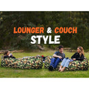 Inflatable Lounger Air Sofa Chair, Portable Waterproof Couch for Hiking, Picnics, Outdoor