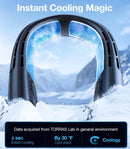 TORRAS COOLiFY 2S Neck Air Conditioner, Portable Personal Cooler Neck Fan, App Control Rechargeable Neck Fans,Idea Gifts for Women & Men.