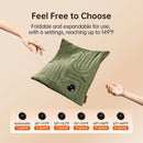 JISULIFE Hand Warmers Rechargeable, Foldable Hand Warmer Pouch with Power Bank, 6 Heating Levels, Heated Hand Muff, Fast Heating Pad Waterless, Gifts for Women, Suitable for Football, Camping, Hiking