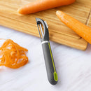 2-Piece Peeler Set, Soft Grip Handle, Grey and Green