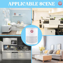 Arm & Hammer, AH510W HEPA Air Purifier for Home Office, Desktop Cleaner Removes 99.97% Allergies, Smoke, Dust, Pollen, Pet Dander, Odor, Germs, Mold, Pearl White