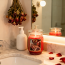 18oz Jar Scented Candle, Long Lasting Soy Wax Candle for Relaxation & Stress Relief, Aromatherapy Gift for Women, Birthday, Housewarming, Halloween, Thanksgiving, Christmas