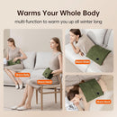 JISULIFE Hand Warmers Rechargeable, Foldable Hand Warmer Pouch with Power Bank, 6 Heating Levels, Heated Hand Muff, Fast Heating Pad Waterless, Gifts for Women, Suitable for Football, Camping, Hiking