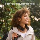 NEW TORRAS COOLIFY 2S Neck Air Conditioner, Portable Personal Cooler and Heater Strong Wind, 3-Speed, App Control Neck Fan Rechargeable, Storm White