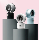 Portable Misting Fan, Clip-On or Flexible Tripod Personal Cooling Fan, Fine Mist Cools Air up to 15°F, 100 Speed Levels, Rechargeable Fan for Strollers, Golf Carts & Desktop Use