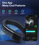 NEW TORRAS COOLIFY 2S Neck Air Conditioner, Portable Personal Cooler and Heater Strong Wind, 3-Speed, App Control Neck Fan Rechargeable, Storm White