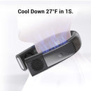 COOLIFY 2 Neck Air Conditioner, 5000 mAh Personal Cooler Neck Fan,Idea Gifts for Women& Men,Refurbished.
