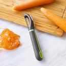2-Piece Peeler Set, Soft Grip Handle, Grey and Green