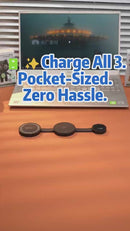 Pursuit 3-in-1 MagSafe Wireless-Foldable Fast Charge for iPhone & Apple Watch, AirPods, Android Magnetic Mount, Portable Travel Electronic