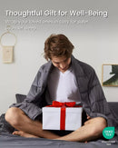 ZonLi Weighted Blanket for Adults, 60''x80'' Queen Size, 20lbs, Dark Grey - Premium Glass Beads, High Breathability, Soft and Heavy Blanket