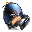 COOLIFY 2 Neck Air Conditioner, Portable Personal Cooler, Ultra Light 4000mah Rechargeable USB Fan for Travel
