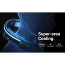 COOLIFY 2 Neck Air Conditioner, Portable Personal Cooler, Ultra Light 4000mah Rechargeable USB Fan for Travel