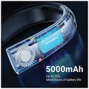 COOLIFY 2 Limited Edition Personal Bladeless 5,000 mAh Rechargeable A/C & Heater, 5-Speed